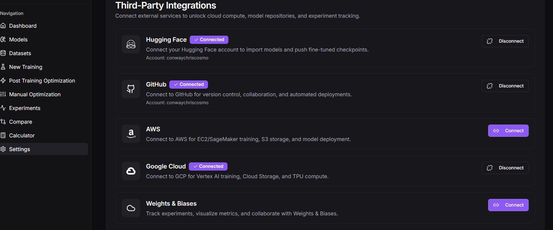 Integrations